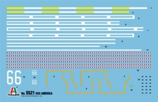 Italeri 5521 U.S.S. America CV-66