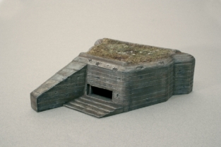 IT6085  COASTAL Defence BUNKER diorama D-Day