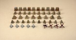 Italeri 6147  ANTI TANK OBSTACLES