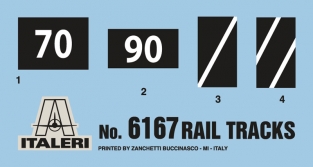 Italeri 6167 RAIL TRACKS