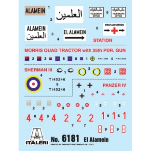 Italeri 6181 El Alamein 