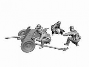 Zvezda 6114  German ANTI-TANK GUN PAK-36 with Crew