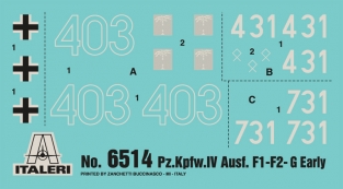 Italeri 6514  Pz.Kpfw.IV Ausf.F1/F2/early G