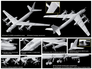 Cyber Hobby 2014 Tupolev Tu-95MS 