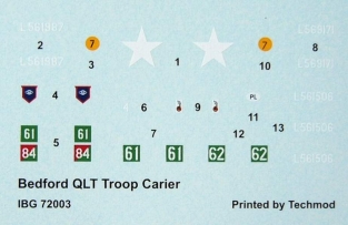 IBG72003  BEDFORD QLT 4x4 Troop Carrier