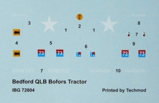 IBG 72004  BEDFORD QLB 4x4 Bofors Gun Tractor