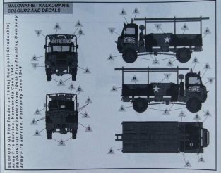 IBG 72005  BEDFORD QL 3-ton 4x4 FIRE TENDER