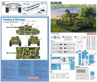 DML7209  Sd Kfz 181 Panzerkampfwagen VI (P)