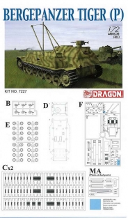 DML7227  Bergepanzer TIGER (P) herstel tank