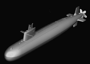 Hobby Boss 83512 PLAN Type 091 Han Class SSN Submarine