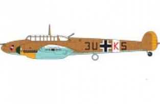 Airfix A03081  MESSERSCHMITT Bf110E / E2 TROP