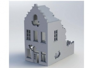 Airfix A75005  EUROPEAN TOWN HOUSE RUIN