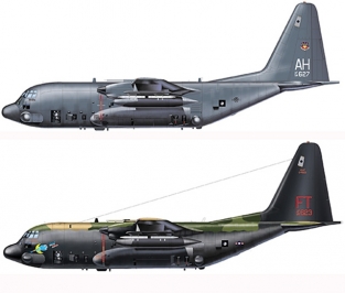 Italeri 139 AC-130A HERCULES GUNSHIP