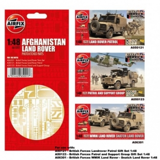 Airfix A65001  AFGANISTAN LAND ROVER PHOTO-ETCHED PARTS