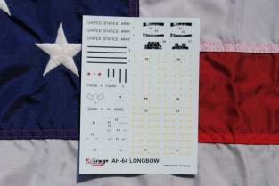 Mirage 72054 AH-64 D Apache Longbow
