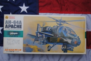 Hasegawa E22 AH-64A APACHE U.S.Army Attack Helicopter