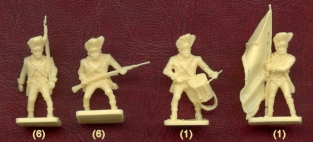 A01740 BRITISH GRENADIERS 1776