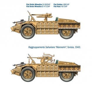 Italeri 6530 AS 42 Sahariana