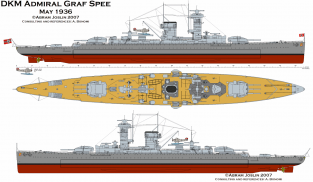 Trumpeter 05316 German Pocket Battleship Admiral Graf Spee