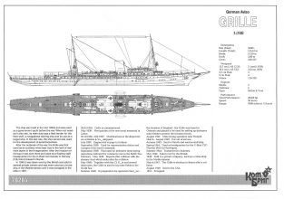 COM70284 German Aviso Grille 1935 Kriegsmarine