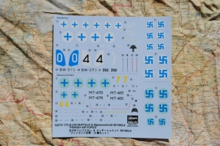 Hasegawa 02279 B-239 BUFFALO & Messerschmitt Bf109G-6 