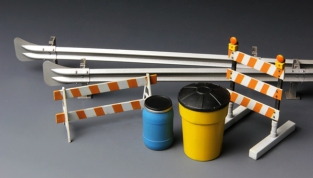 Meng SPS-013 BARRICADES & HIGHWAY GUARDRAIL