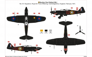 Airfix A02069 BOULTON PAUL DEFIANT Mk.I