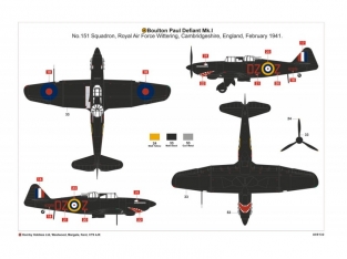 Airfix A05132 BOULTON PAUL DEFIANT NF.I