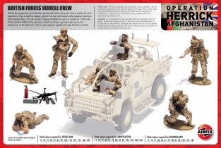 Airfix A03702  BRITISH FORCES VEHICLE CREW