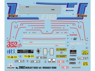 Italeri 3902 Berliet R352ch / Renault R360