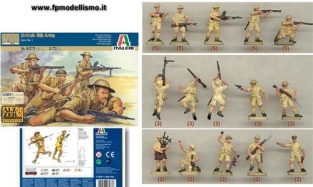 Italeri 6077  British 8th Army WO2