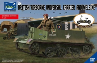 RIICH RV35034 British Airborne Universal Carrier and Welbike