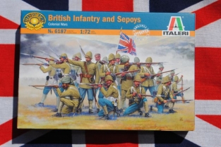 Italeri 6187 British Infantry and Sepoys