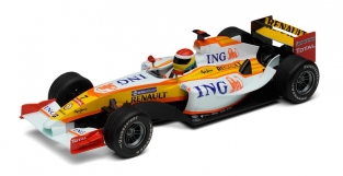 ScaleXtric C2987 RENAULT F1 2009 No.7 F.ALONSO