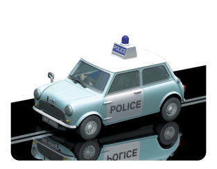 ScaleXtric C3213  Morris MINI POLICE CAR