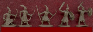 Caesar miniatures 049  Nubian Warriors