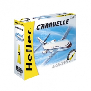 Heller 49774 CARAVELLE passagier vliegtuig schaal 1:200 Heller