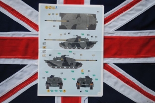 Revell 03308 CHALLENGER I Royal British Army Tank