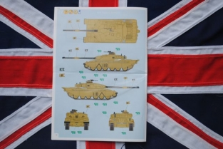 Revell 03308 CHALLENGER I Royal British Army Tank