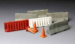 Meng SPS-012 CONCRETE & PLASTIC BARRIER SET