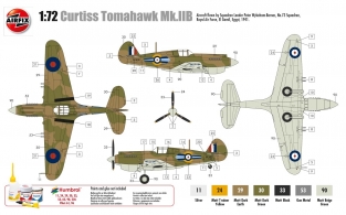 Airfix A01003A CURTISS TOMAHAWK Mk.IIB