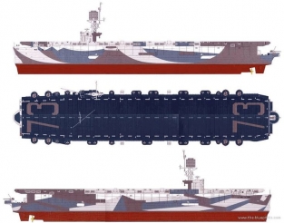 Tamiya 31711 CVE-9 BOGUE U.S.Navy Escort Carrier