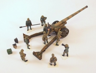 Italeri 6165 Cannone da 149/40 with Crew