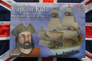 Lindberg 70873 Captain Kidd Pirate Ship schaal 1:130