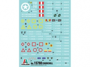 Italeri 15760 Churchill Mk.III 75mm