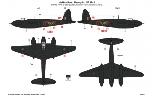 Airfix A03019a DE HAVILLAND MOSQUITO NF.Mk.II / FB.Mk.VI / FB.Mk.XVIII