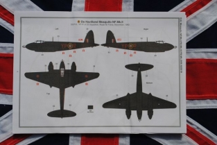 Airfix A03019a DE HAVILLAND MOSQUITO NF.Mk.II / FB.Mk.VI / FB.Mk.XVIII