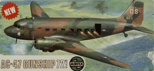 Airfix 04016-7  Douglas AC-47 GUNSHIP