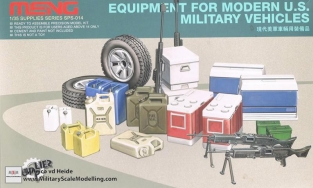 Meng SPS-014 EQUIPMENT for MODERN U.S. MILITAIRY VEHICLES