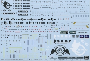 Hasegawa 52155/SP355 EUROFIGHTER TYPHOON Single Seater 
